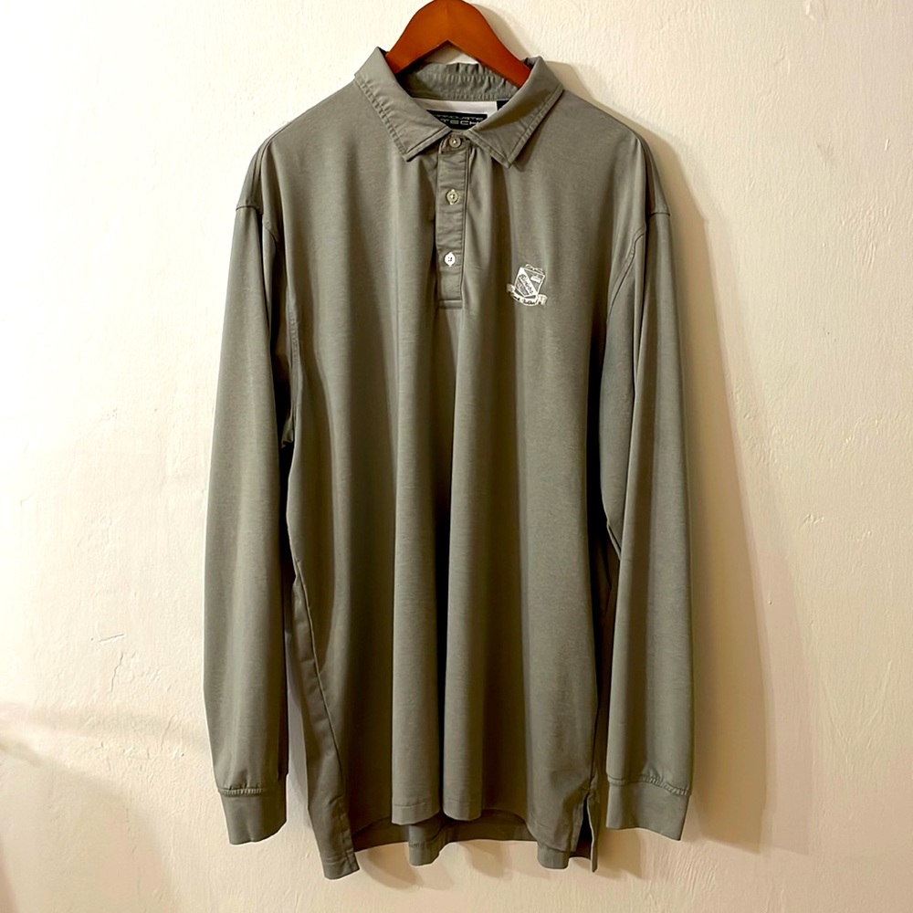Carnoustie Tech Long-Sleeved Golf Polo